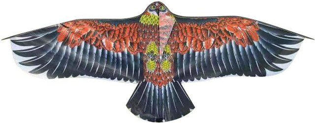 Flugdrachen Adlerdrachen, 1,1m, mit 30 Meter Drachenschnur, ab 6 Jahren - Bild 1