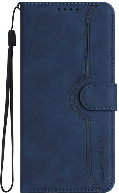 Luxus Leder Klappbrieftasche Handyhülle für Xiaomi 15 Ultra, 14, 13, 12T, 11, 10T in Blau - Bild 1