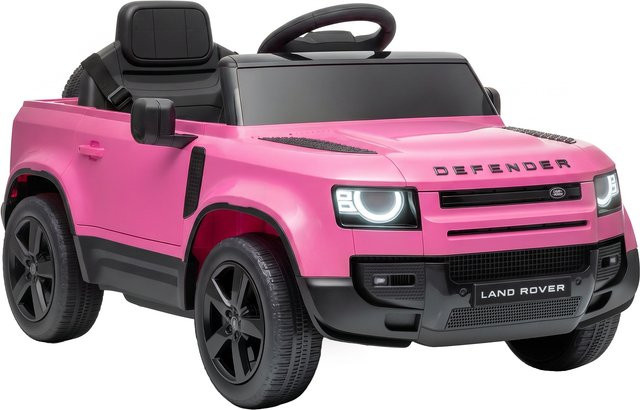 Aosom Land Rover Elektro-SUV, Batterieauto, Rosa, ab 3 Jahre - Bild 1