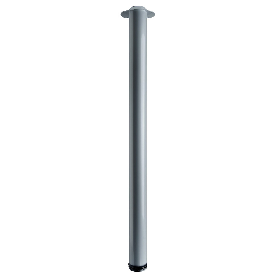 Hettich Tischbein Aluminium-Optik inkl. Montageplatte Durchmesser: 75 mm, Höhe: 1100 - 1130 mm - Bild 2