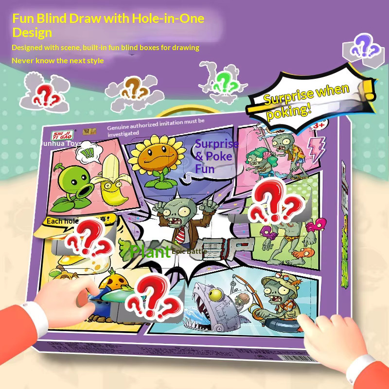 MINISO Plants Vs. Zombies Punch-Out Surprise Blind Box, Set, ab 3 Jahren - Bild 3