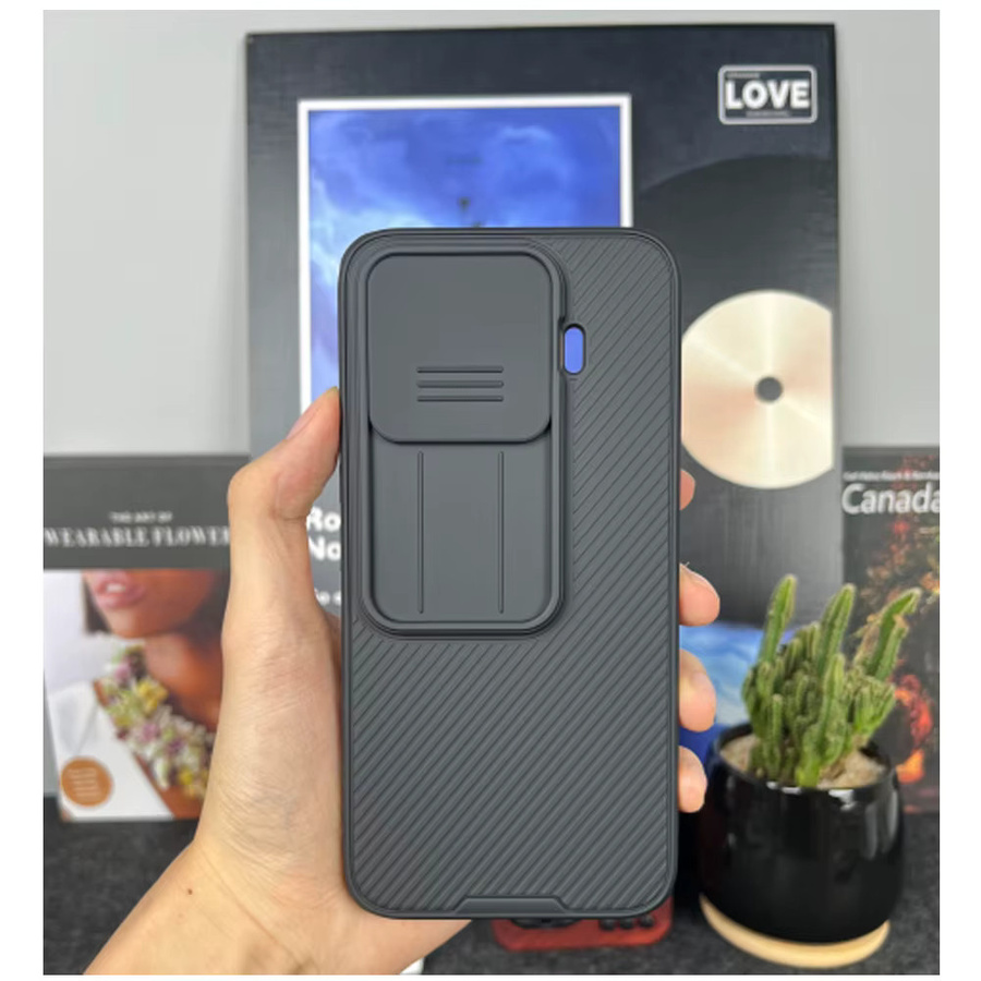 Nillkin CamShield Pro Hartschalen-Hülle für Xiaomi 17T Pro, 17T, 15T Pro und 15T 5G mit Schiebe-Kameraabdeckung und Linsenschutz in Schwarz - Bild 4