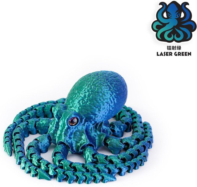 BC Pet Supplies Krakenfigur, 3D-gedruckt, mit flexiblen Gelenken, ab 14 Jahren - Bild 1