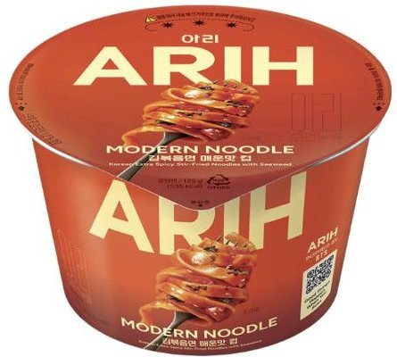 Paldo ARIH Spicy Seaweed Ramen-Asia-Suppe 125 g - Bild 1