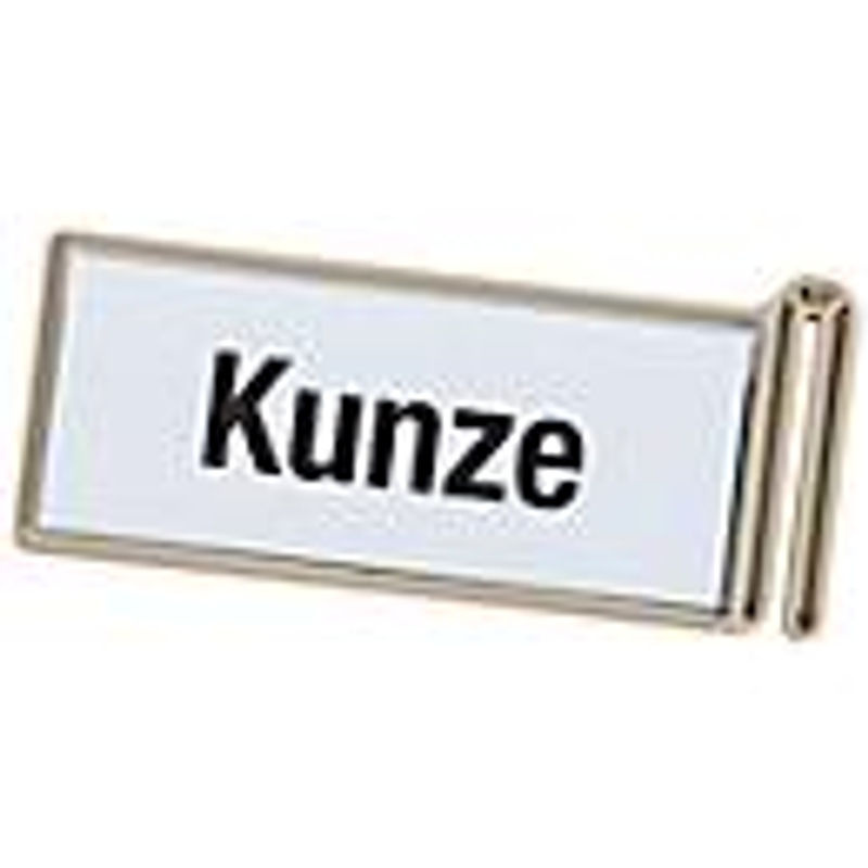 Eichner Beschriftungsclip für Wandsortierer, hellgrau, B: 129 mm, H: 57 mm - Bild 2