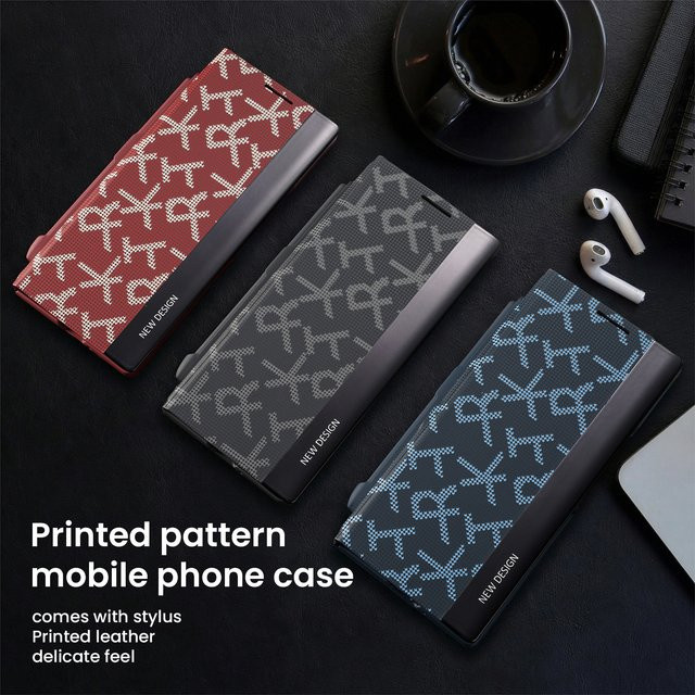 Samsung Schutzhülle für Fold8 Ultra, Fold7, Fold6, Fold5, Fold4 und Fold3 sowie Flip mit integriertem Stiftfach und Stylus in Schwarz - Bild 1