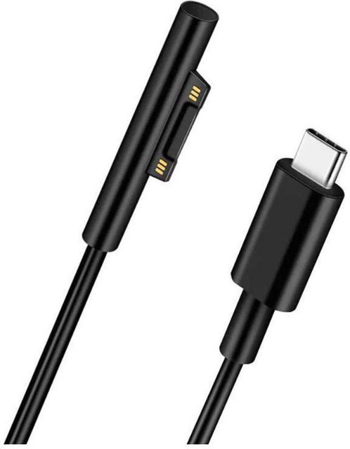 Microconnect USB 3.1C Surface Adapter USB Type-C auf Surface Connector in Schwarz - Bild 1