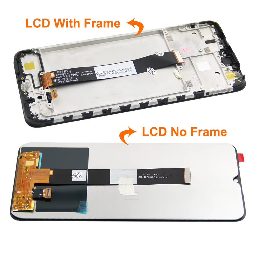 Xiaomi Redmi 10A LCD Display Touchscreen Digitalisierer Baugruppe mit Rahmen in Schwarz 6,53 Zoll - Bild 2