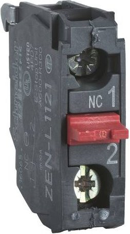 Schneider Electric ZENL1121TQ Hilfskontaktblock für Schütz, Schwarz, 100 Stück - Bild 1