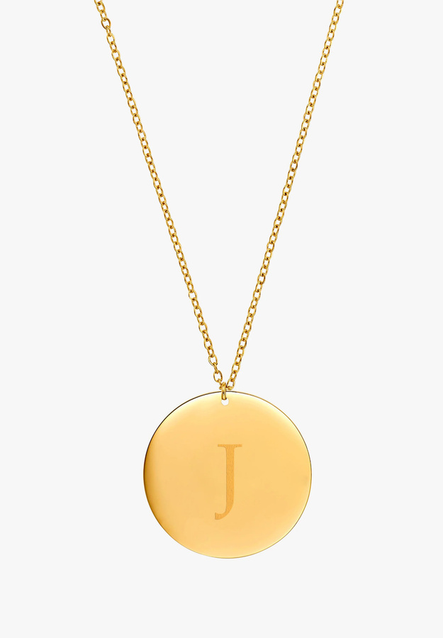Heidemann Schmuck Kette mit Buchstabe, Gold, Damen - Bild 1