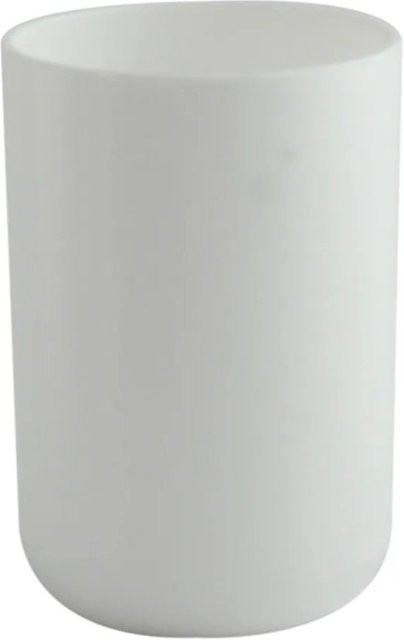 MSV Zahnputzbecher Inagua aus Polystyrol in Weiß, Durchmesser: 7,1 cm, Höhe: 10,5 cm - Bild 1