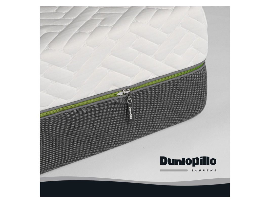Dunlopillo Supreme T 1.000 Taschenfederkernmatratze H2 mit abnehmbarem Bezug, Weiß, B/T/H: 120 x 200 x 25 cm - Bild 3