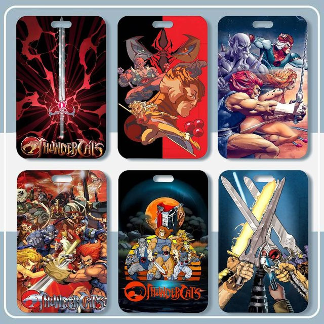 Anime Thundercats Anhänger mit Halsband, Kartenhalter - Bild 1