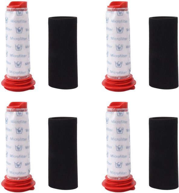 4 Stück Bosch Staubsauger Vor-Motorfilter Schaumstofffilter in Weiß für BCH6 754176 754175 - Bild 1