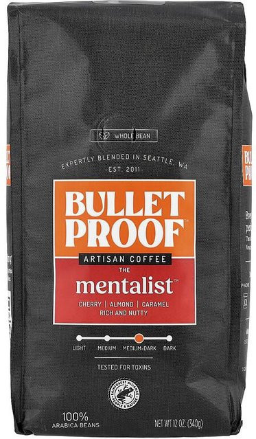 Rworld Wellness The Mentalist Kaffee Ganze Bohne Mittel-Dunkle Röstung 340 g - Bild 1