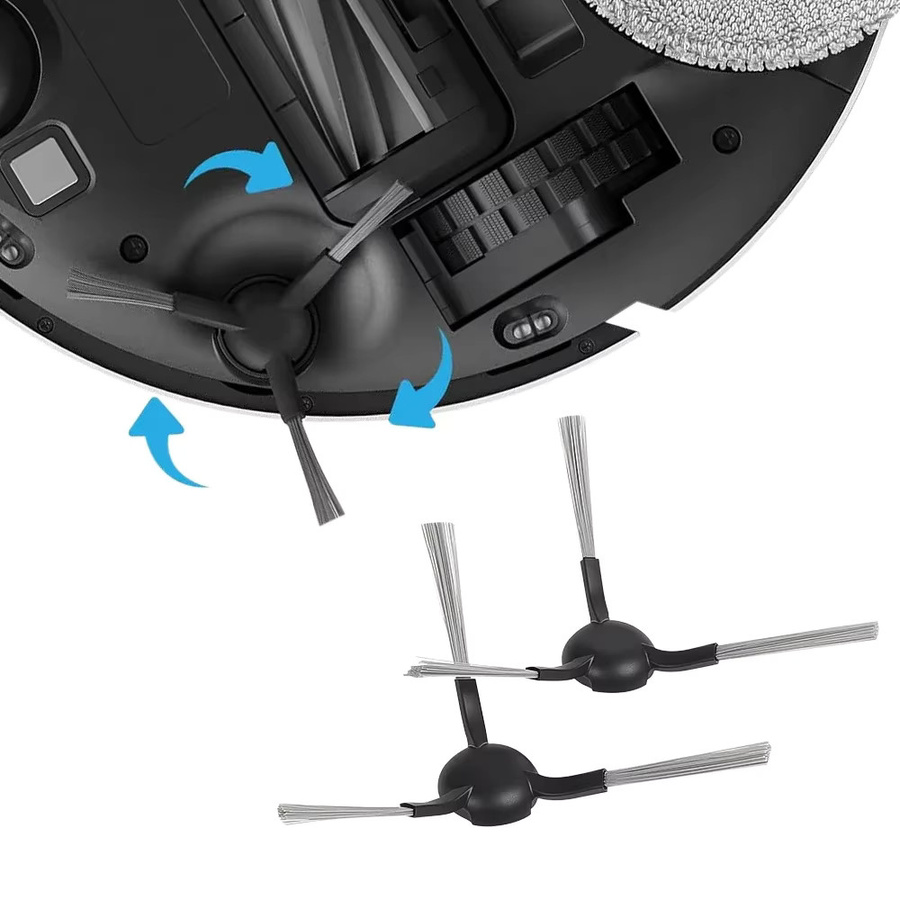 Dreame Ersatzteil-Set für L10s Pro Ultra Heat X30 Pro X30 Ultra Staubsauger mit HEPA-Filter, Mops, Hauptseitenbürste und Staubbeuteln - Bild 2