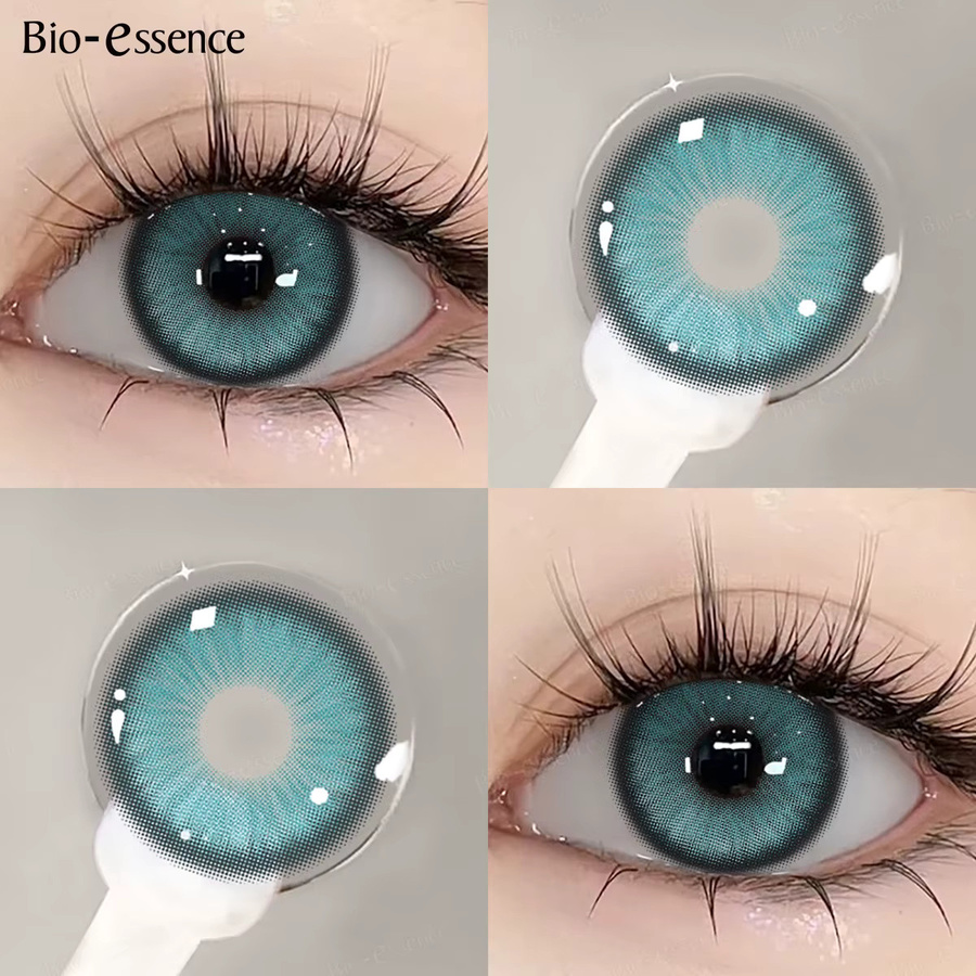 Bio-essense My Fashion Blue Eyes farbige Tageslinsen - Bild 2