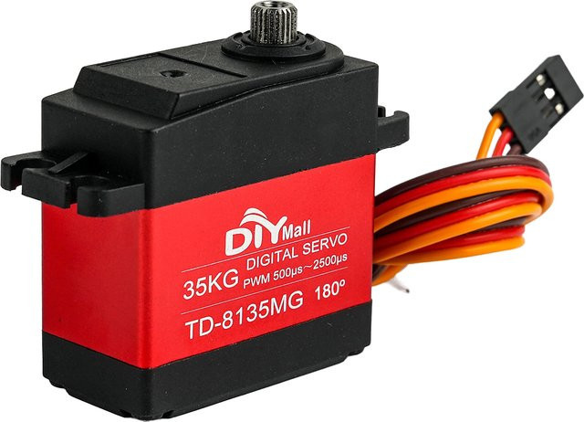 wishiot TD-8135MG Digitaler Servo, 35KG Hochdrehmoment, Bürstenloser Motor - Bild 1