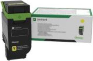 Lexmark Original Tonerpatrone Gelb 77L20Y0 für Lexmark CS963e, CX833se, CX950se, CX951se, CX961se, CX962se, CX963se - Bild 1