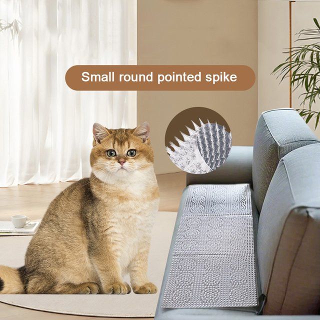 Qumao Network Kunststoffmatte mit Spikes zur Abwehr von Katzen und Haustieren, wetterbeständige Anti-Graben-Matte - Bild 1