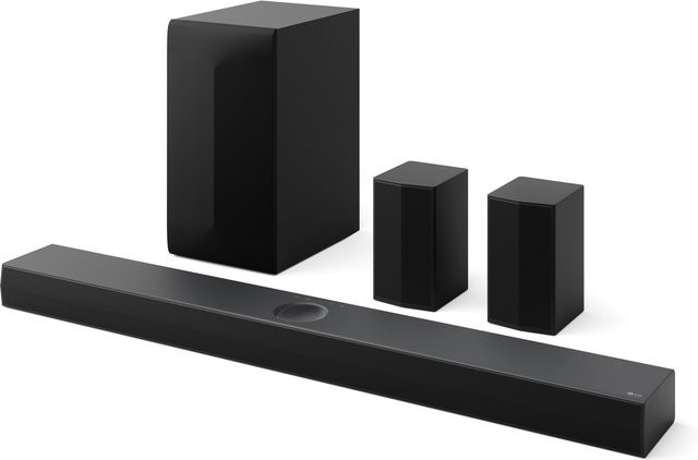 LG Soundbar mit Subwoofer DS70TR in Schwarz - Bild 1
