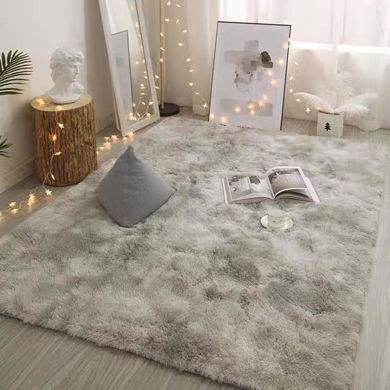 Yiran Furniture Plüschteppich in Weiß, rechteckiger Zottelteppich für Wohnzimmer, Schlafzimmer und Kinderzimmer, Breite: 120 cm, Tiefe: 160 cm - Bild 2