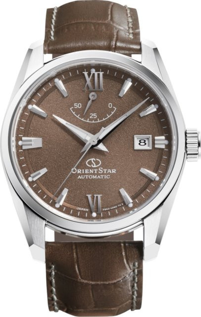 Orient Star Armbanduhr Automatik, Edelstahl, Leder, 39 mm, Herren - Bild 1