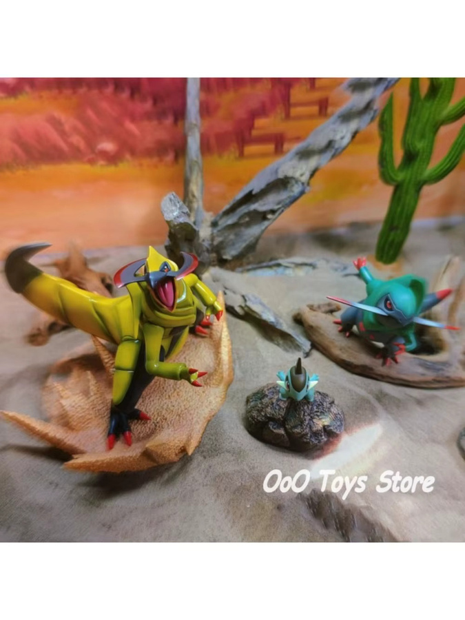 Bandai Pokémon Haxorus, Actionfigur, PVC, Einzelfigur - Bild 3