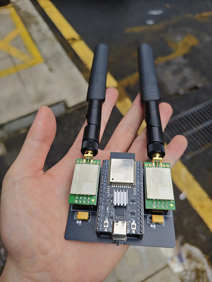 ESP32 DevKitC + NRF24L01 E01C-2G4M27D Modul-Entwicklungsboard mit Bluetooth und WLAN von TLXT - Bild 4