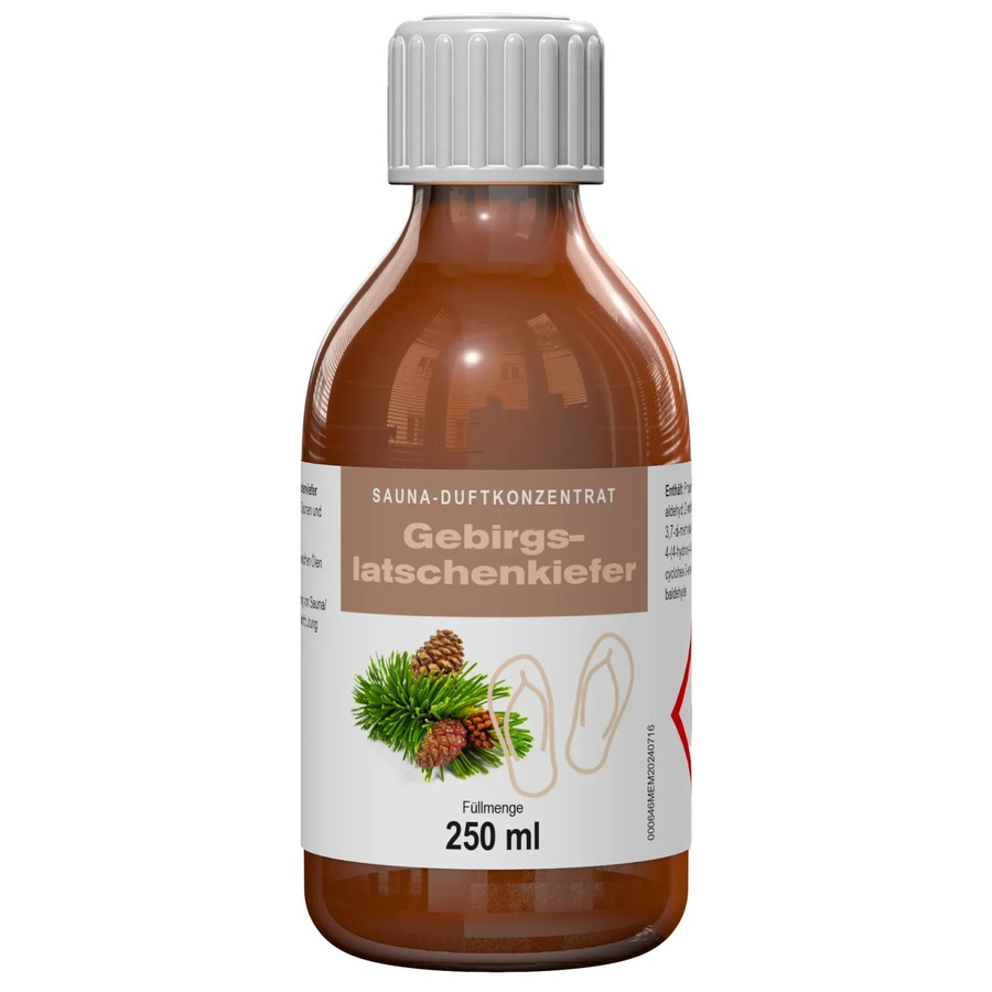 Eilo Sauna Duftkonzentrat Gebirgslatschenkiefer 250 ml transparent - Bild 2
