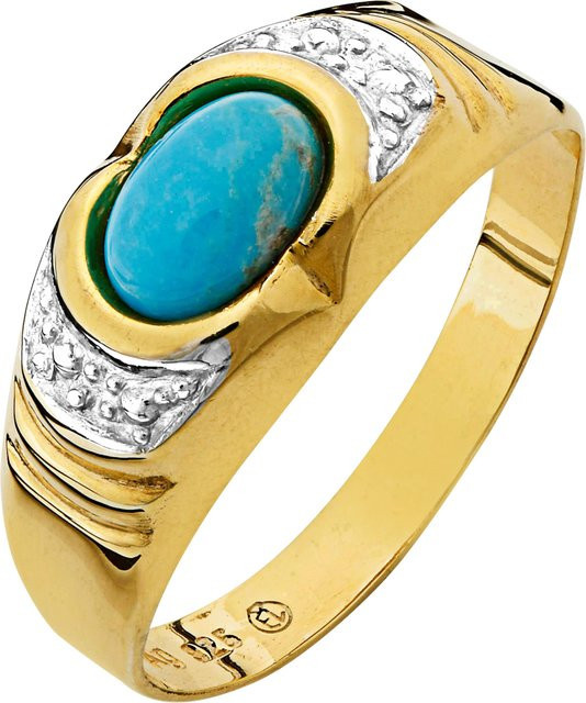 heine Ring 925 Silber, Türkis, Unisex - Bild 1
