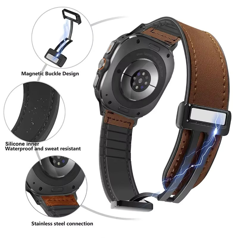 FancyWrist Uhrenarmband Silikon, Schwarz, Unisex - Bild 4