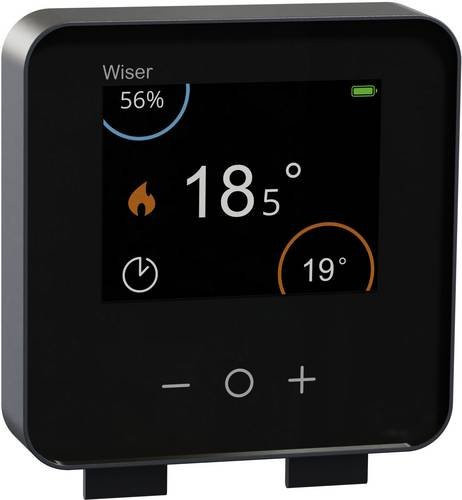 Schneider Electric CCTFR6401 Raumthermostat mit App-Steuerung in Schwarz - Bild 1