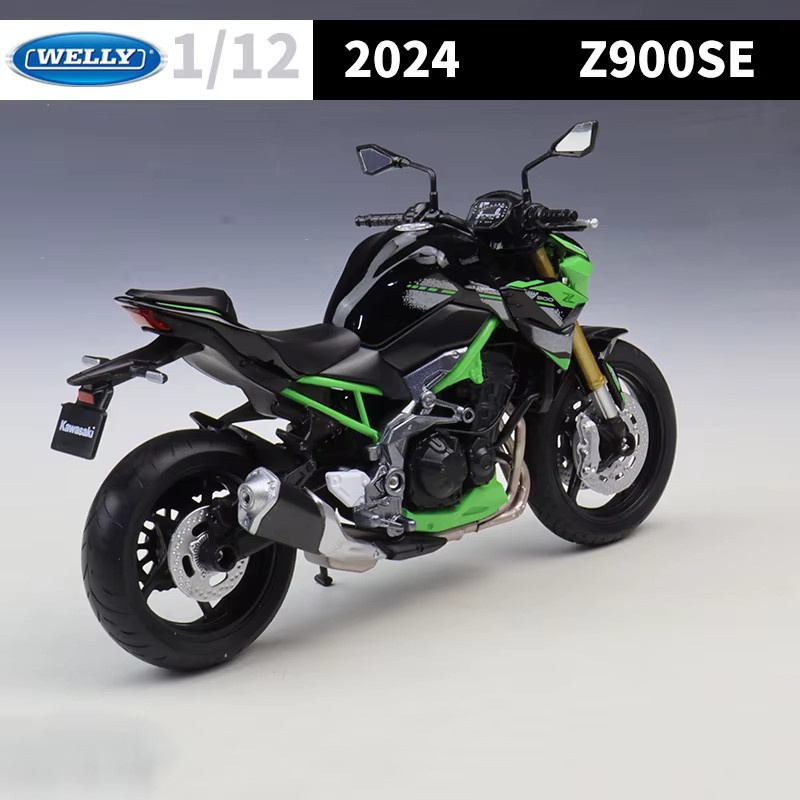 WELLY Kawasaki Z900SE 2024, Motorradmodell, 1:12, Metall - Bild 2