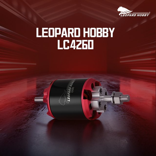 Leopard LC4260 Bürstenloser Motor, RC-Motor für RC-Helikopter, Flugzeuge, Drohnen und FPV-Fluggeräte - Bild 1