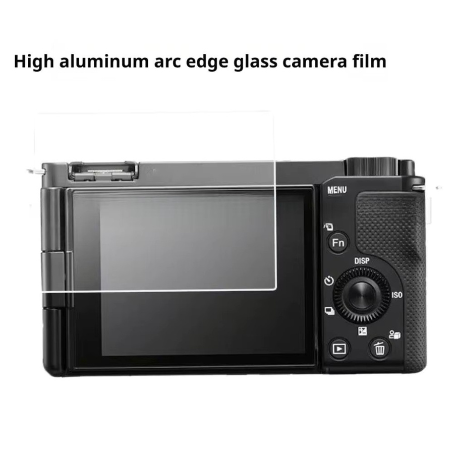 Nikon ZR Kamera Displayschutz aus gehärtetem Glas, transparent und kratzfest - Bild 5