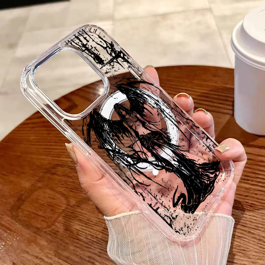 Transparente magnetische Silikon Handyhülle mit Schleife-Knoten für Apple iPhone 17 16 15 14 13 12 11 Pro Max Air stoßfestes Cover - Bild 2
