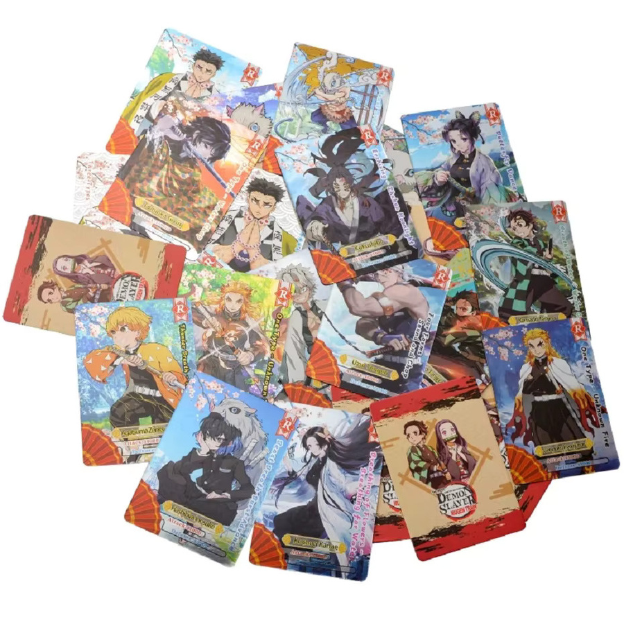 Bandai Demon Slayer Mugen Train Tanjirou Kamado Nezuko Character Collection Card, Ultra Rare Card - Bild 3