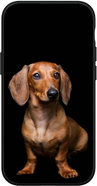Handyhülle mit Dackel Hund Motiv von MINISO für iPhone, Samsung Galaxy und Xiaomi Redmi in Terra - Bild 1