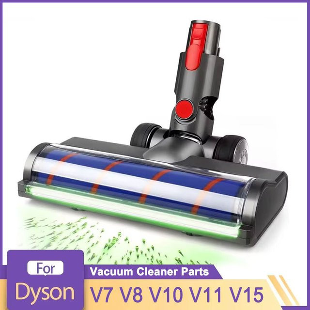 Dyson Vakuum-Bürstenkopf mit LED-Stauberkennung für Hartböden als Ersatz Bodenkopf für V7 V8 V10 V11 V15 - Bild 1