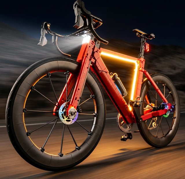 LEGO LED-Lichtset für Rennrad 11380, Bausteine - Bild 1