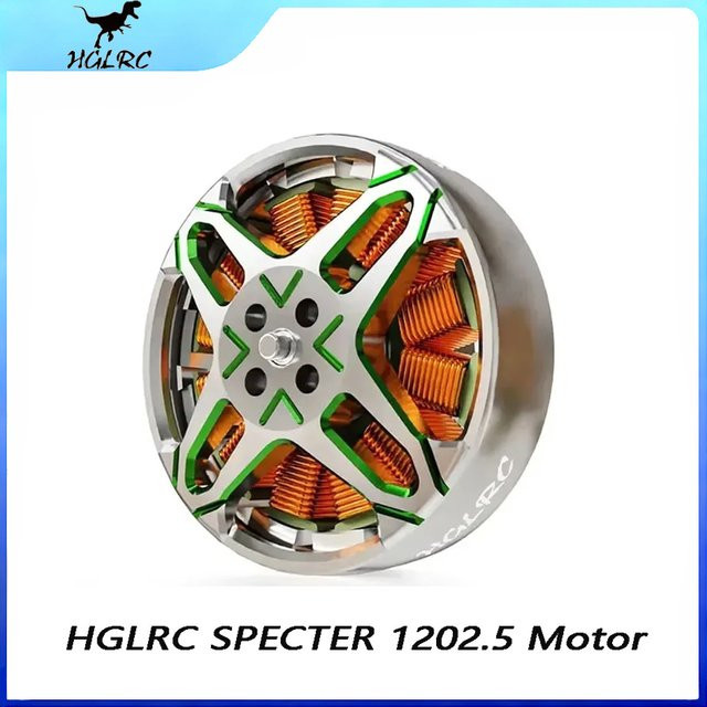 HGLRC SPECTER 1202.5 11000KV Bürstenloser Motor für 1-2S LiPo, passend für 85mm 2,5/3 Zoll Toothpick FPV Freestyle und Langstrecken-Drohnen - Bild 1