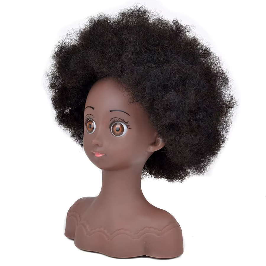 Betella Mannequin-Kopf aus Echthaar für Kinder, 20 cm - Bild 3