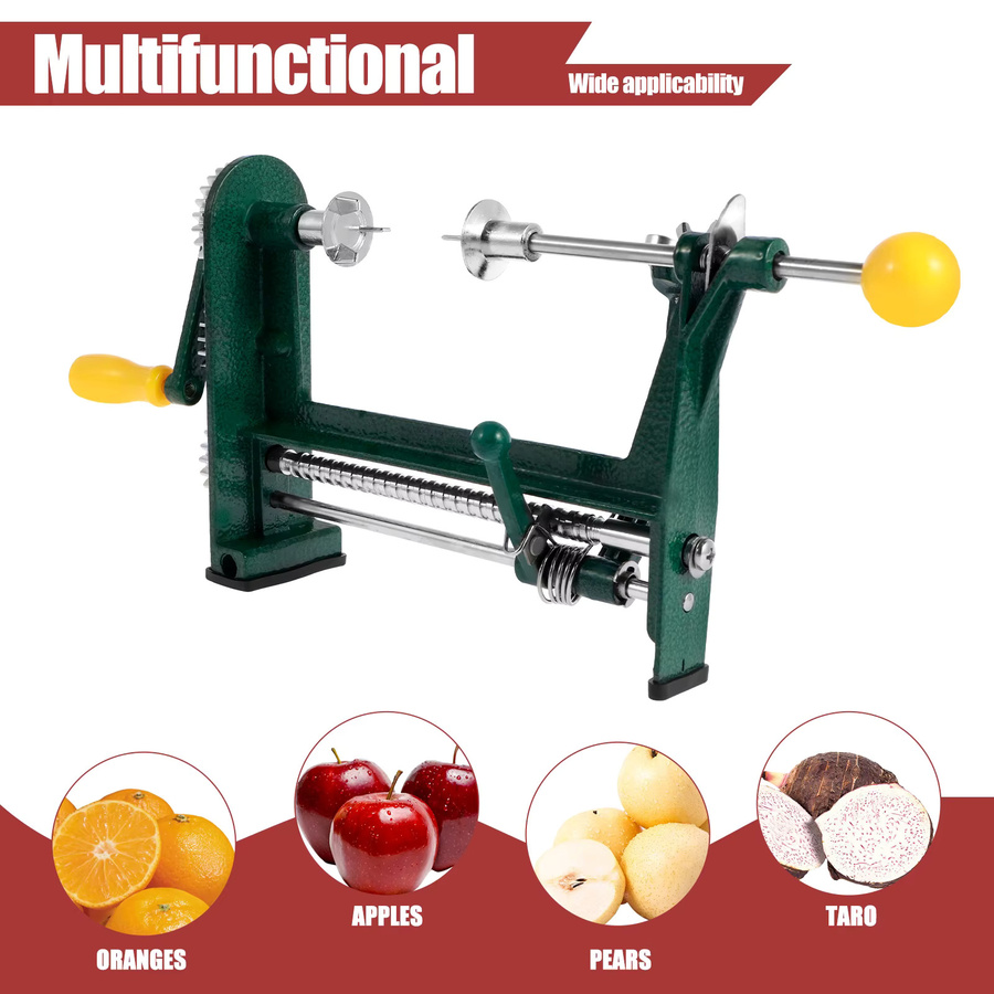 Willstar Manueller Obstschäler aus Edelstahl in Rot und Grün - Bild 4