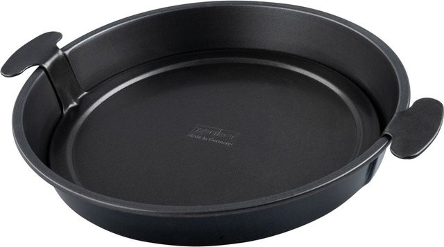 Zenker Wähenblech mit Hebeboden, rund, Schwarz, Durchmesser: 28 cm - Bild 1