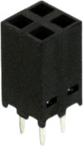 Molex Buchsengehäuse-Platine Schwarz mit 4 Polen (901512104) - Bild 1