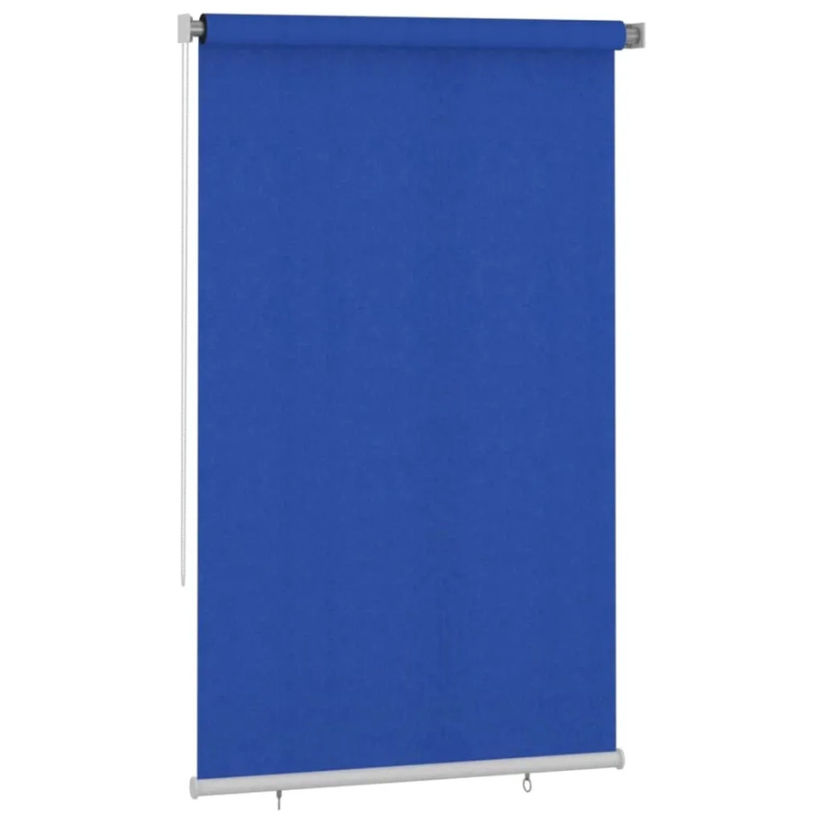 vidaXL Außenrollo Blau aus HDPE, B: 140 cm, H: 230 cm - Bild 2