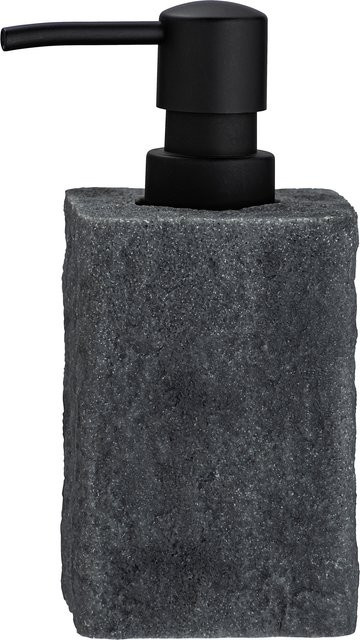 WENKO Seifenspender Villata Grau mit Pumpe, Füllmenge 300 ml - Bild 1