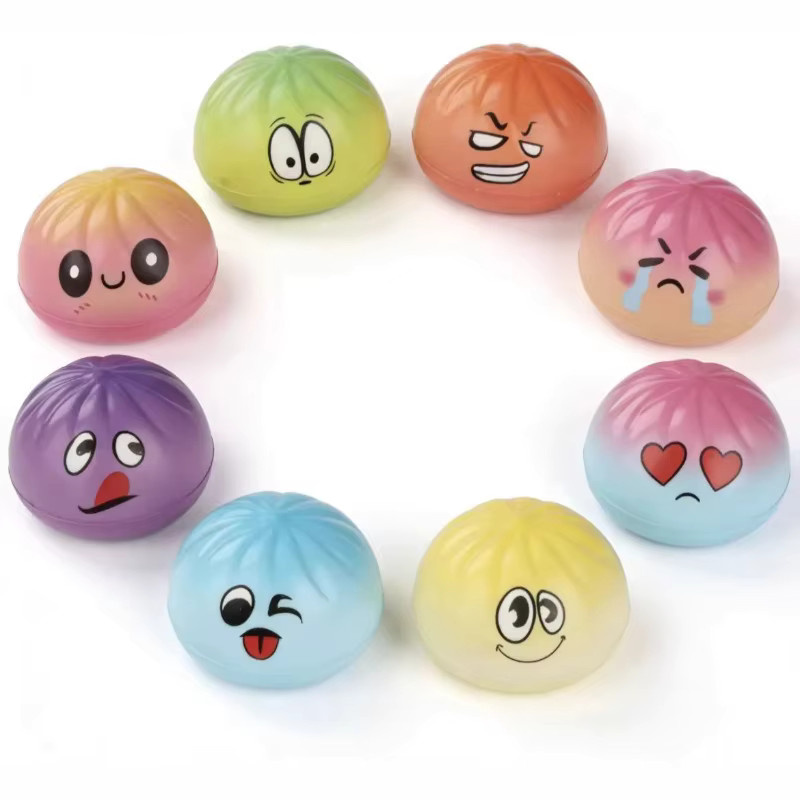 Schylling Cha Siu Bao Expressions Dekompressions-Squeeze-Figuren, ab 3 Jahre - Bild 2