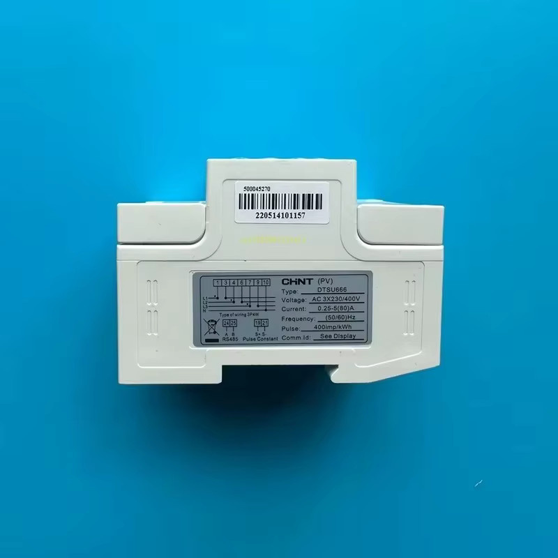 CHINT DTSU666 Elektrische Messkabelhülsen für Growatt Wechselrichter 3X230/400V 0,25-5(80)A in Weiß - Bild 1